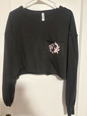 Pebby Forevee Long Sleeve Crop Top